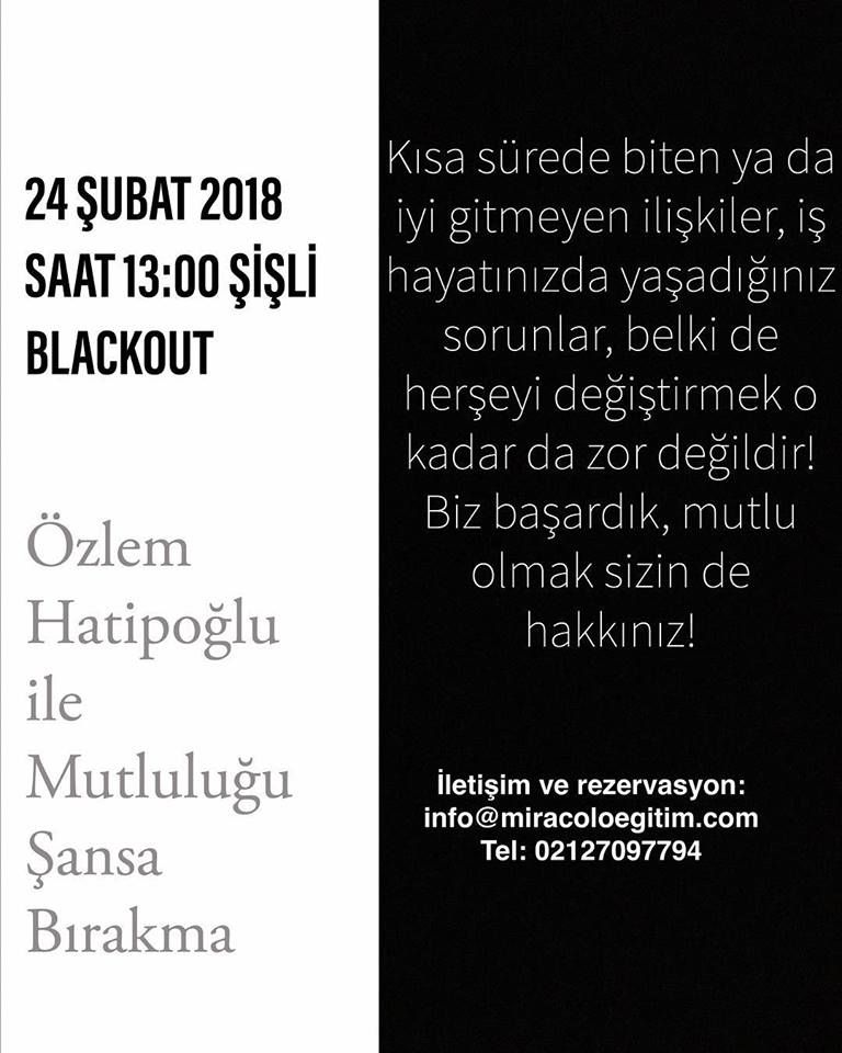 24 UBAT'TA ZLEM HATPOLU L BLACKOUT'DA
